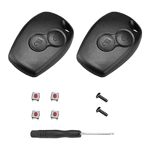 ShnminEU Ricambio Chiave Guscio 2 Pieces Guscio Telecomando 2 Tasti per (H5F)