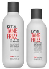 KMS Tame Frizz DUO Shampoo 300ml/10.1oz Conditioner 250ml/8.5oz