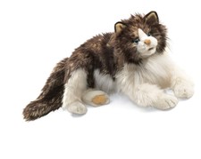 folkmanis ragdoll cat hand puppet
