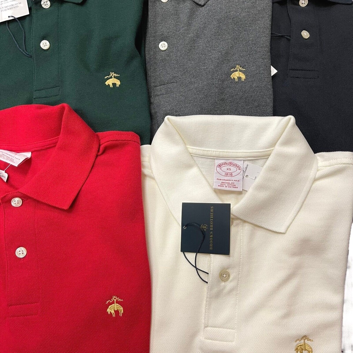 Brooks Brothers Men's Original Fit Golden Fleece Cotton