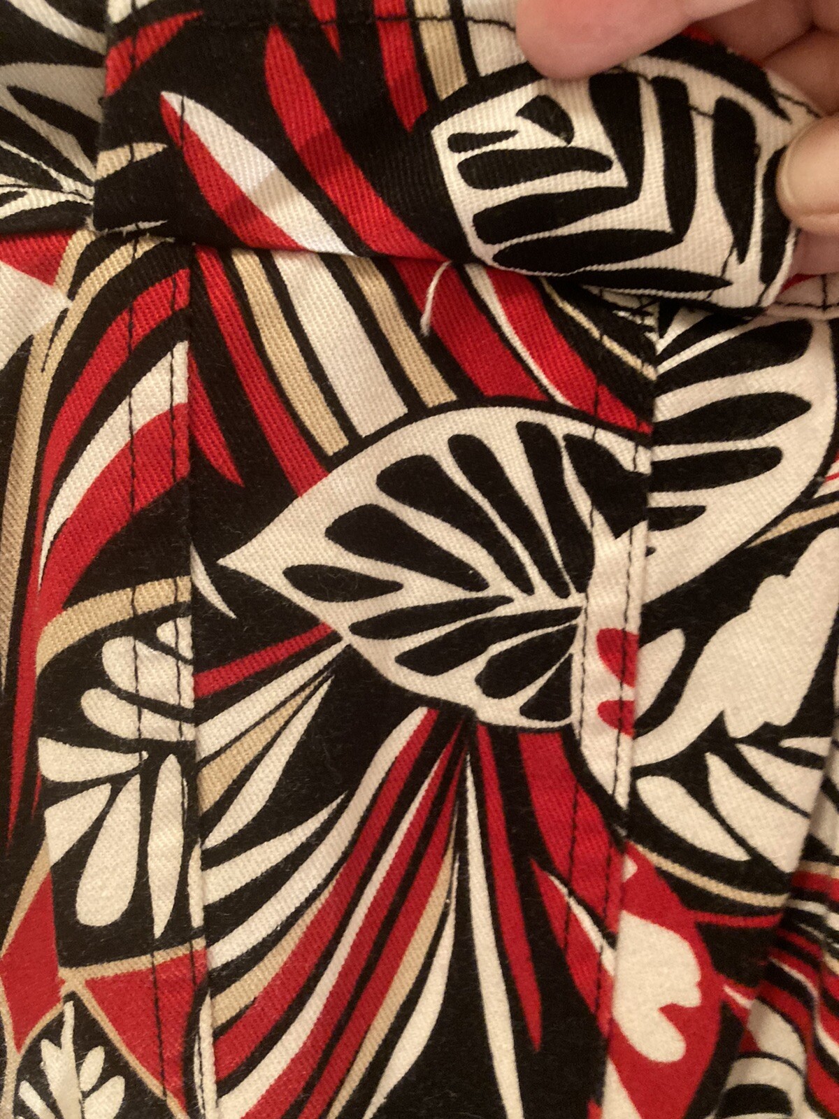 Ruby Rd Jacket size 14 Button Up Pockets Artsy Vi… - image 8