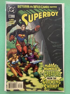 DC Comics Superboy #66 (1999) ￼ hunter, or hunted the creature from the glowing