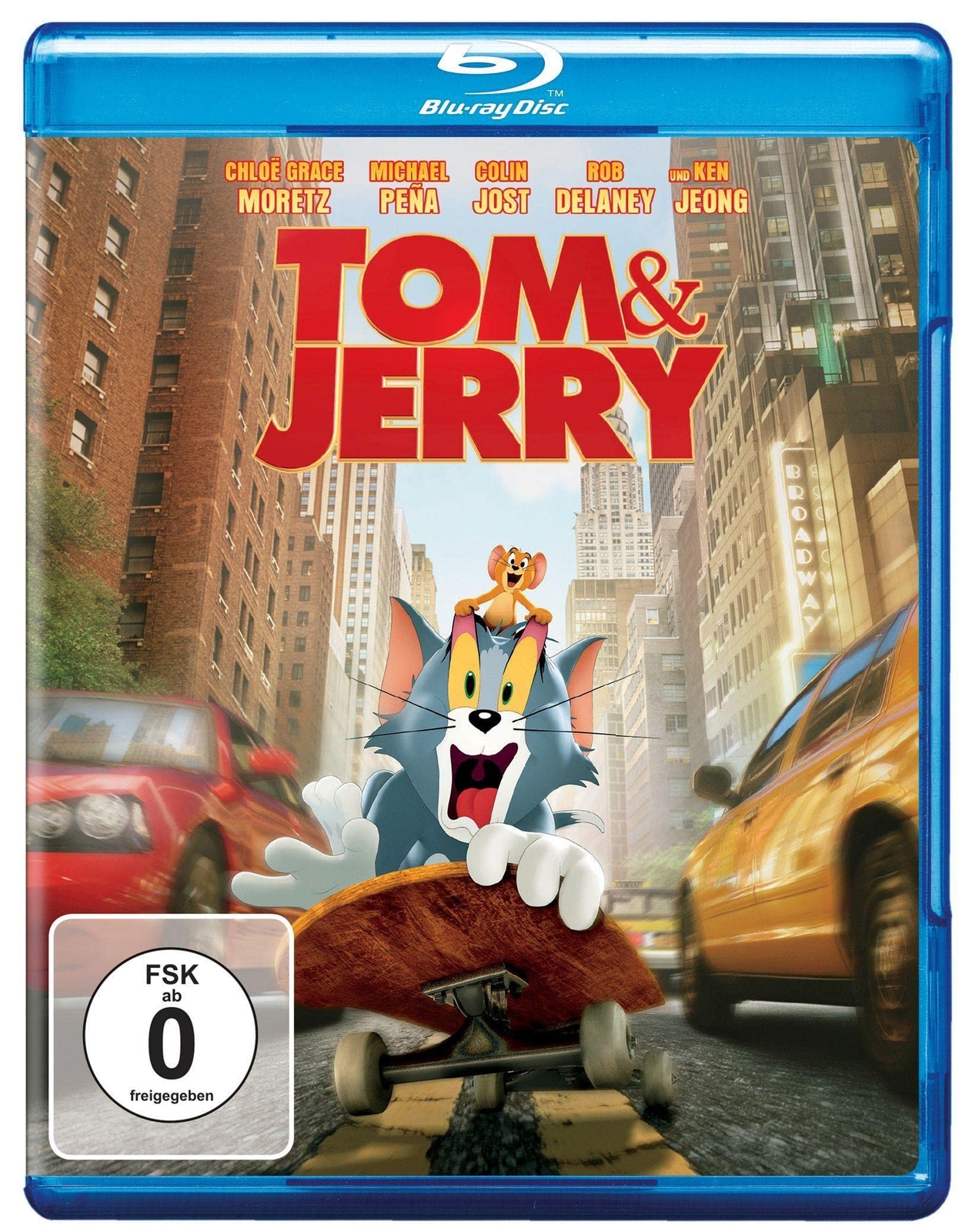Tom & Jerry (Blu-ray) Moretz Chloe Grace Pena Michael Delaney Rob Jeong Ken Jost