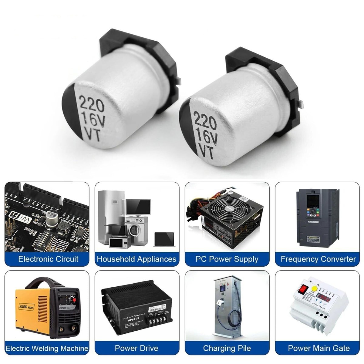 330UF 6.3V Tce27 Low Ipedance SD Aluinu Electrolytic Capacitor - Electrolytic Capacitor, SD Aluinu Electrolytic Capacitor