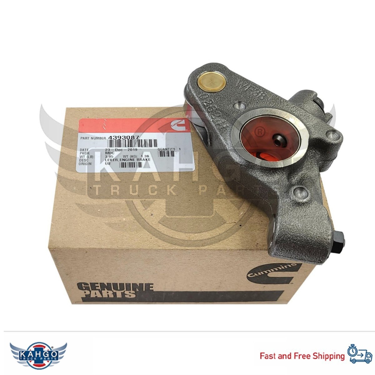 OEM CUMMINS LEVER,ENGINE BRAKE 4298199 4393087 | eBay