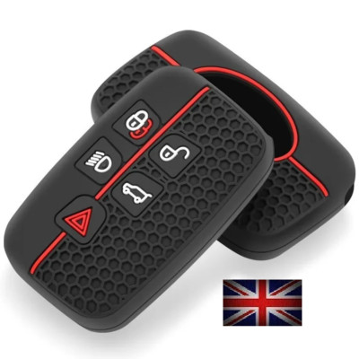 Schlüssel Hülle für Range Land Rover Remote Sport Discovery 4 Evoque Vogue Silikon 14