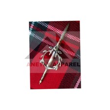 Stag Head Kilt Pin Silver Finish Scottish Kilt Accessory Sporran Kilt Fly Plaid