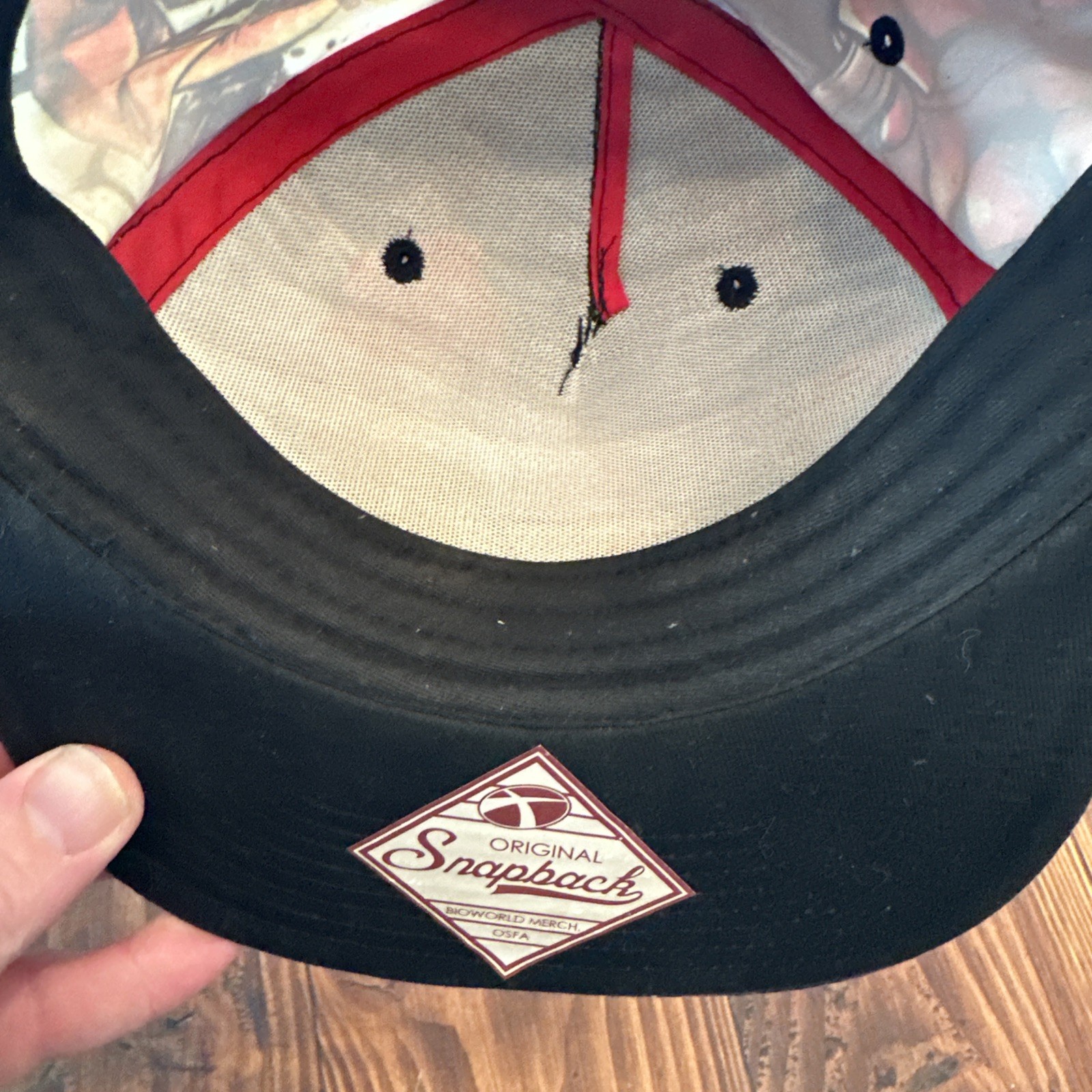 Marvel Original SnapBack Deadpool Baseball Cap - image 6