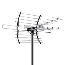 YC-3942D Amplified Digital HD TV Antenna – 360° Rotation Attic/Outdoor Antenn...