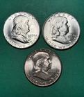 1950 P Franklin Half Dollars 90% Silver