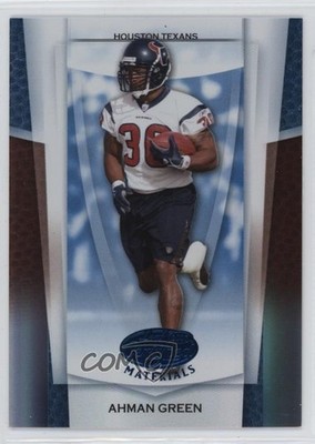 2007 Leaf Certified Materials Mirror Blue 32/50 Ahman Green #114 b8h