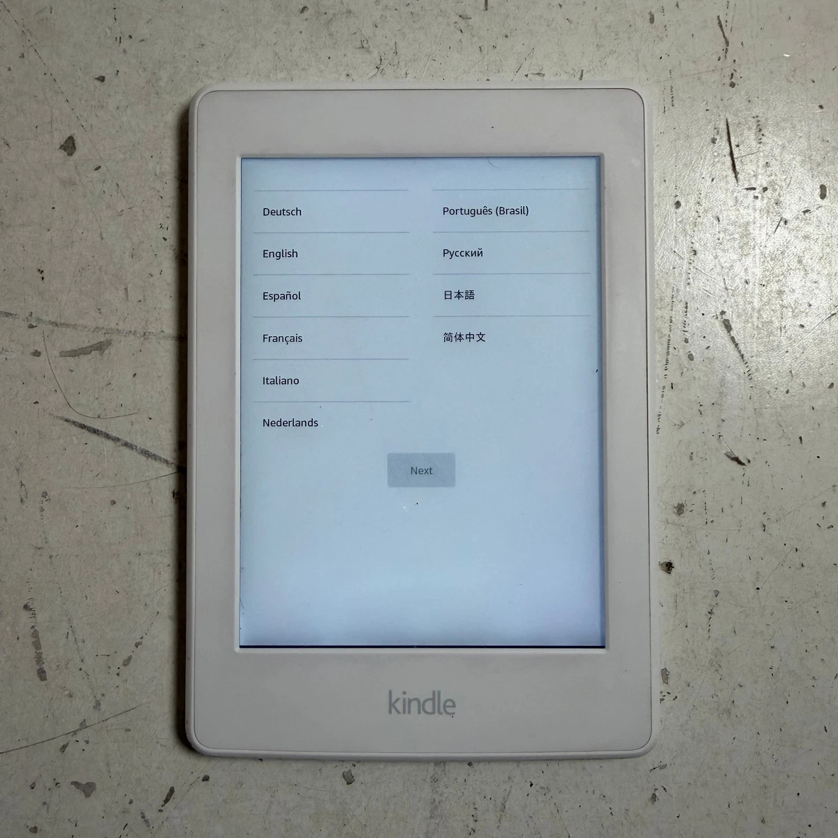 Amazon Kindle Paperwhite 7th Generation White eBook Readers for