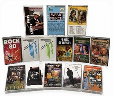 Lot of 14 Vintage Cassettes Country, Rock Christmas Classics