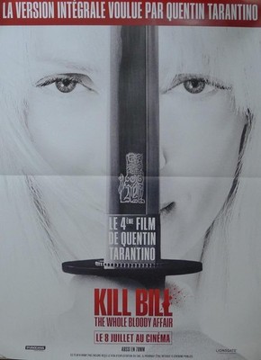 KILL BILL : THE WHOLE BLOODY AFFAIR - QUENTIN TARANTINO - ORIGINAL MOVIE POSTER