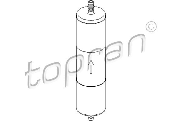 Topran Kraftstofffilter 113 153 Leitungsfilter FüR A6 4F2 Audi 4F5 C6 Exeo Seat-image