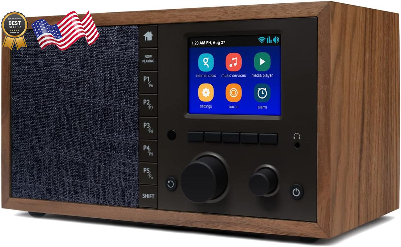 Grace Digital Mondo Elite Classic Smart Internet Radio Bluet