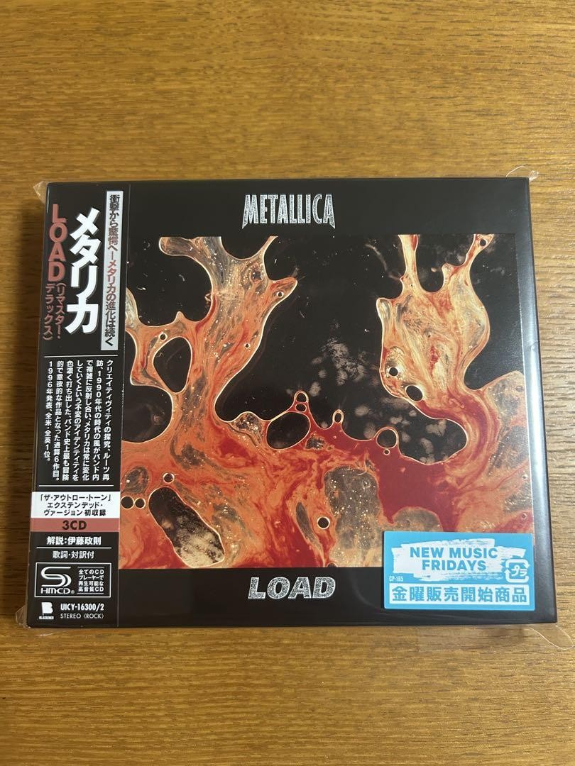 METALLICA LOAD REMASTER JAPAN SHM CD Brand New / UNIVERSAL MUSIC