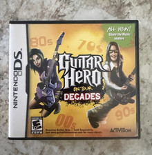 Activision Guitar Hero On Tour Decades Nintendo DS Game Manual NTSC-U/C E10+