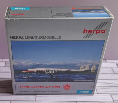 Herpa Trans Canada Air Lines 1:500 Lockheed L-1049G Super Constellation 507233