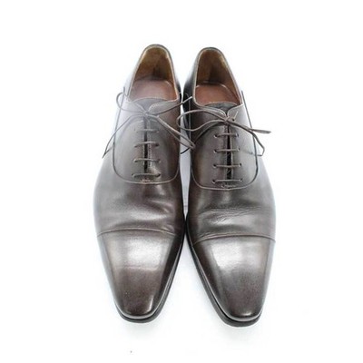 Testoni Straight Tip Shoes Men's Brown New Arrival   Used KIDS-0