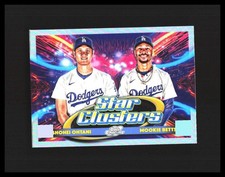 2025 Shohei Ohtani, Mookie Betts - Topps Cosmic Chrome Star Clusters #DSC-4