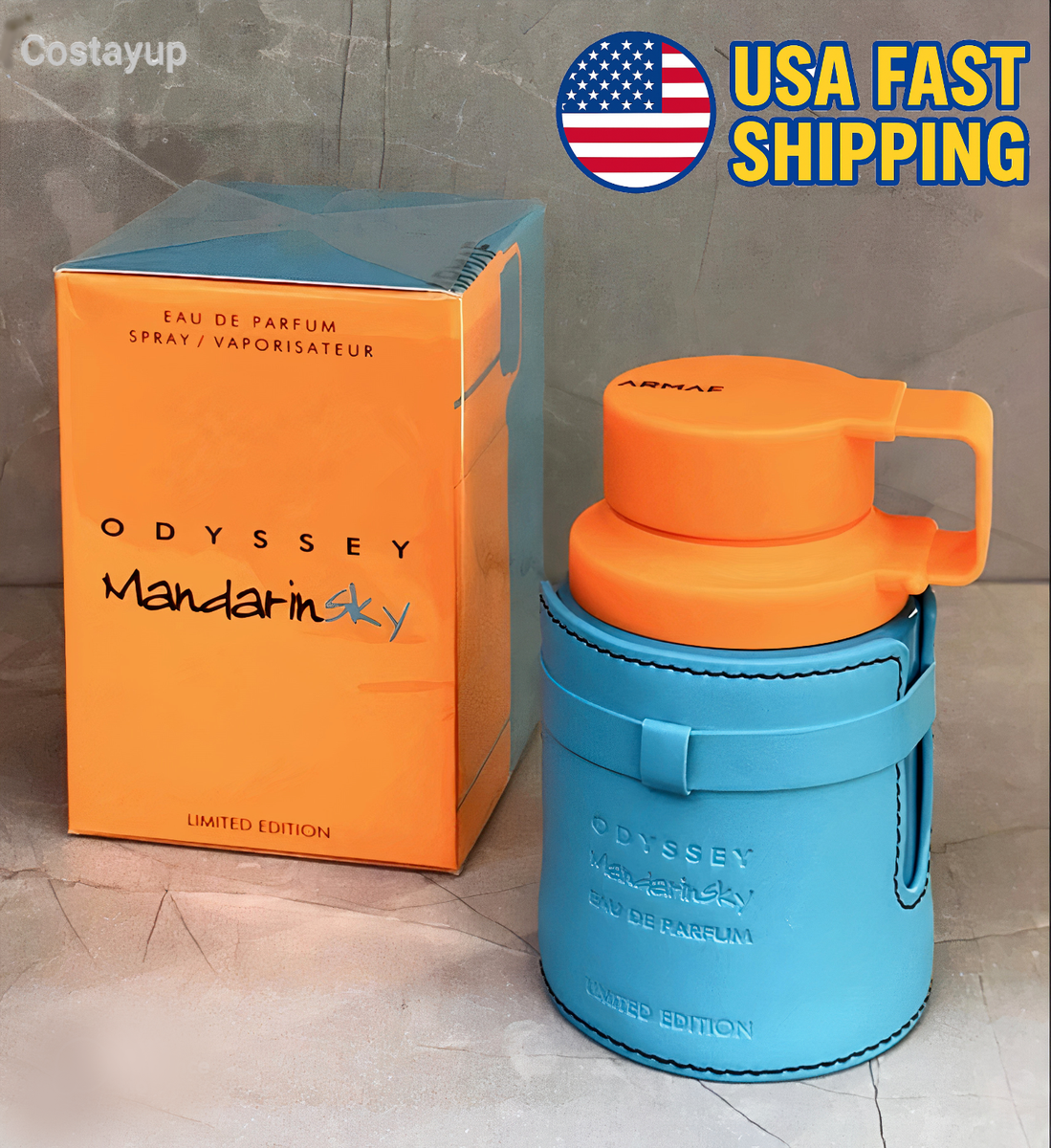 ARMAF ODYSSEY MANDARIN SKY 3.4 FL OZ Eau de toilette SPRAY FOR MEN