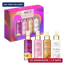 So Unique Body Mist Set - Perfumes for Women - Body Spray for Women - Vegan, C