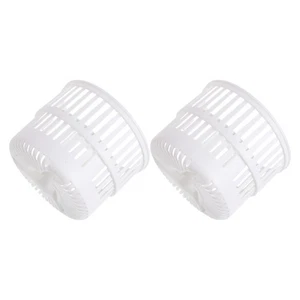 2Pcs laveuse pliable durable panier de séchage à spin en plastique pour maison