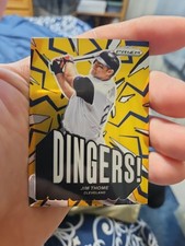JIM THOME 2025 PANINI PRIZM DINGERS! BASEBALL CLEVELAND #11 Q0673
