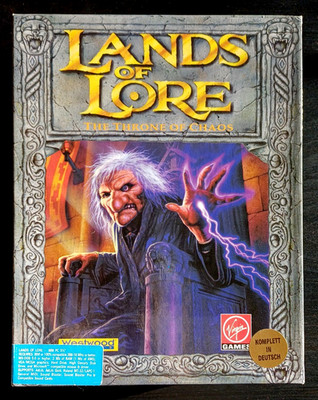 Lands of Lore The Throne of Chaos: ORIGINAL Big Box 3,5'' RAR SAMMLER KULT TOP! 