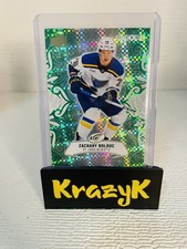 2024-25 Upper Deck ICE Emerald Green St Louis Blues Zachary Bolduc RC #116