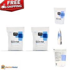 Therapeutic Epsom Salt - 128 Ounce Total for Muscle Relaxation  Recovery