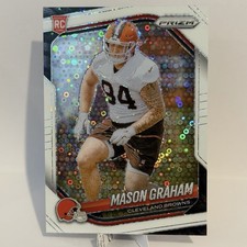Panini 2025 Prizm Mason Graham Cleveland Browns #354 White Disco Prizm