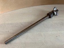 Leedy Traps Table Console Tray Percussion Arm Post Part 1920s 30s Vtg Nickel 3/8