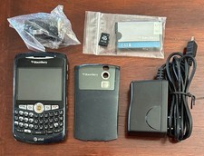 L69 Blackberry Curve 8320 GSM UNLOCKED 2G DARK BLUE Call n Text Cam Wifi