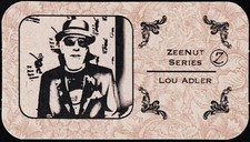 LOU ADLER - Z Series "SPOT THE WINNER" Card - PRODUCER * ROXY THEATRE CO-OWNER