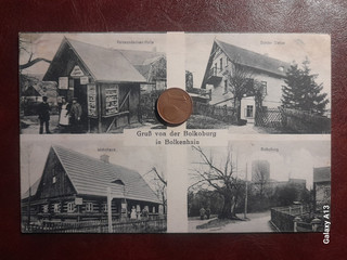 Org. Postcard Silesia Bolkenhain Doctor Dietze travel souvenir Hall House & Castle