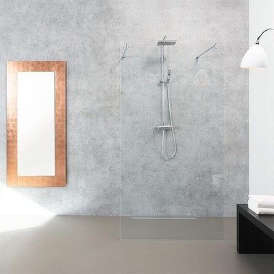 Walk-In Glasduschwand 1065x2000x8mm ESG Floatglas mit ETC,