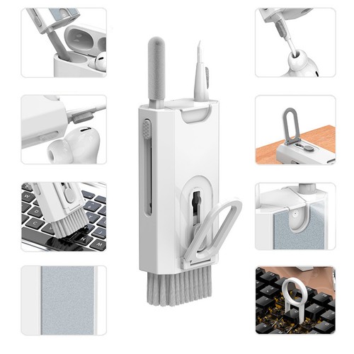 8 In 1 Phone Cleaning Tools Plastic Reusable Laptop Keyboard Cleaning Tool Fo CB - Afbeelding 24 van 24