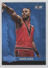 2022 Skybox Metal Universe AEW All Elite Wrestling Blue Spectrum Marq Quen 0nr3
