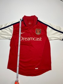 Vintage Nike Arsenal 2000/02 Home Rare Football Shirts Jersey Dreamcast soccer