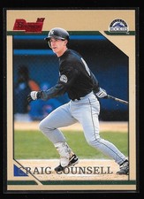 1996 Bowman CRAIG COUNSELL #194 1st Bowman Card Rookie RC 