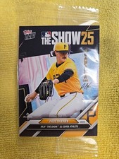 Paul Skenes MLB The Show 25 Exclusive Topps Now Cover Athlete Card. New.