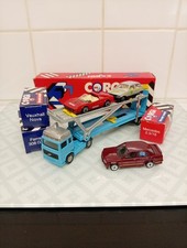 Corgi Volvo Car Transporter And Three Cars