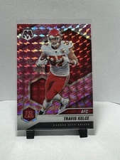 2021 Panini Mosaic - Variations AFC Travis Kelce #240 Camo Pink Mosaic Prizm