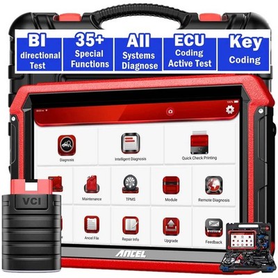 ANCEL DS600 Auto Bidirectional Scanner KFZ OBD2 Diagnosegerät ECU Key Coding