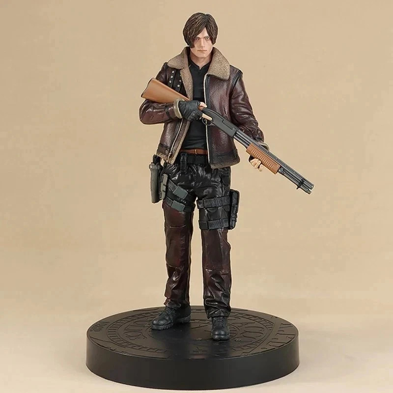 Resident Evil 4 Remake Collector's Edition Leon Statue Figure Box
