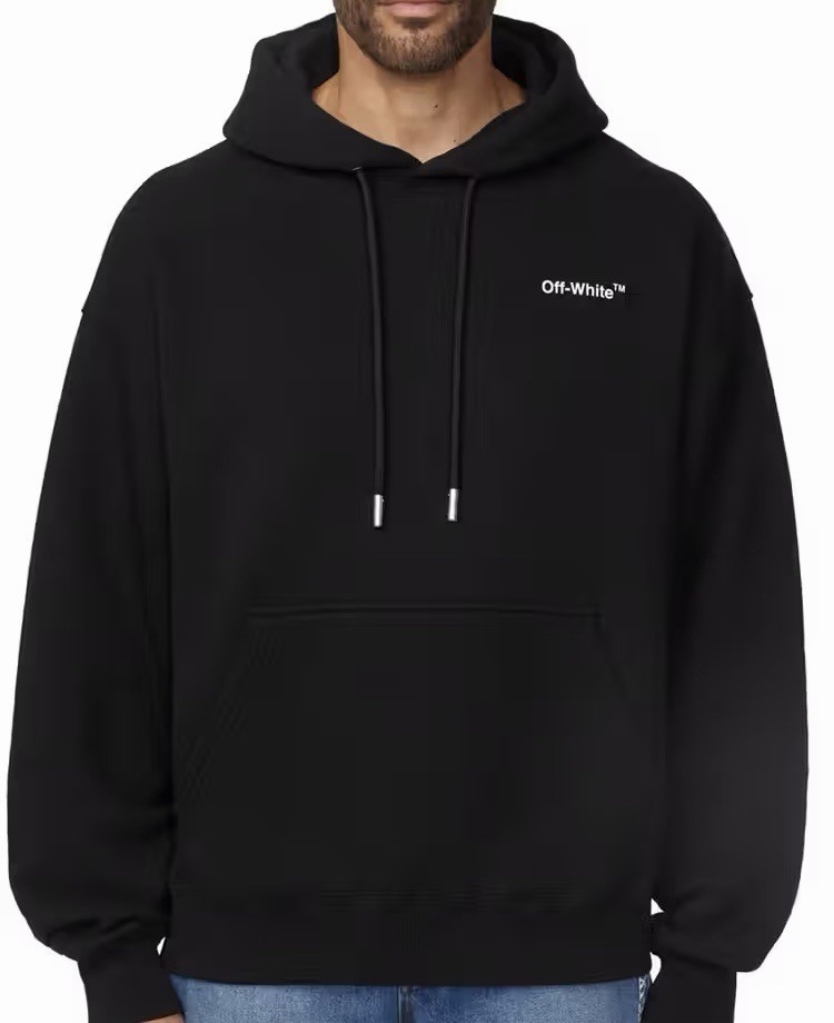 Brand New Off-White Costco Exclusive Men's Pullover Hoodie Black  ALL SIZES✅🔥