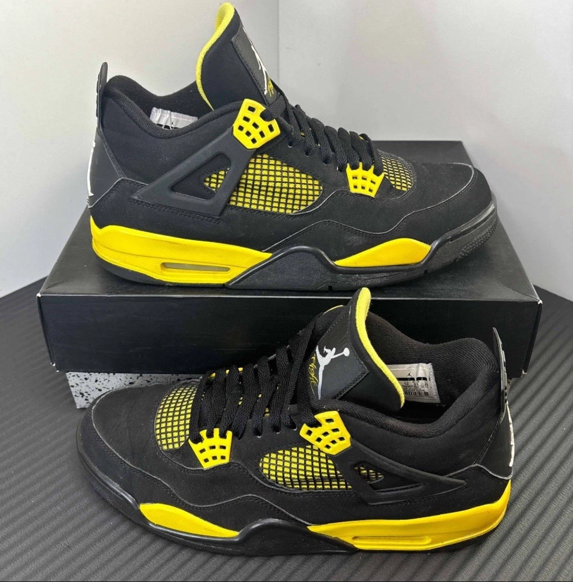 Jordan 4 Retro Low Thunder | eBay