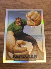 2024 Skybox Marvel Masterpieces’92 Platinum #77 Sandman Rainbow Trading Card